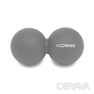 Двойной массажный мяч от польского бренда Cornix - это отличный инструмент для с. . фото 1