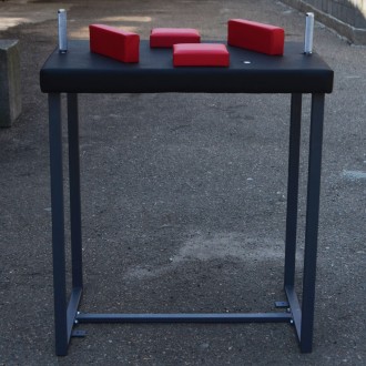 Разборной стол для армрестлинга Троян черный с красными подушками Основные преим. . фото 11