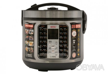 Мультиварка ROTEX RMC401B
Мультиварка Rotex RMC401-B Smart Cooking имеет управле. . фото 1