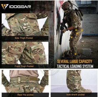 Тактичні чоловічі штани Idogear G3 із наколінниками
Розміри в наявності - 30 (S). . фото 7