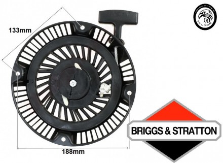 Стартер нового типа для двигателей: 
- Briggs&Stratton следующих серий 124332, 2. . фото 2