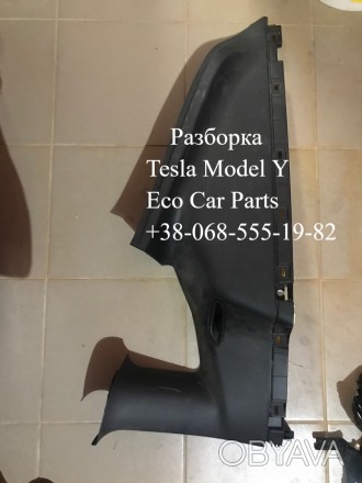 Накладка ремня безопасности задняя правая в багажник Tesla Model Y  1494609-98-C. . фото 1