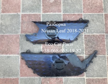 Решітка радіатора грати гриль бампера переднього Nissan Leaf 2018- 62072-5SK0B. Тернопіль. фото 1 Решітка радіатора грати гриль бампера переднього Nissan Leaf 2018- 62072-5SK0B. Тернопіль. фото 1