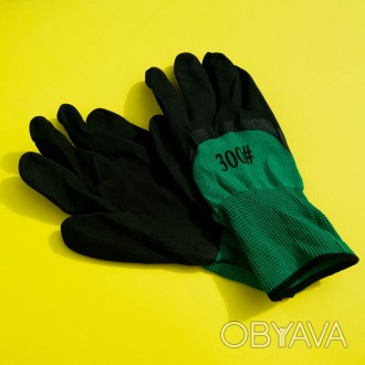 Перчатки предназначены для тяжелых работ, защищают от грязи, влаги и жира.
Испол. . фото 1