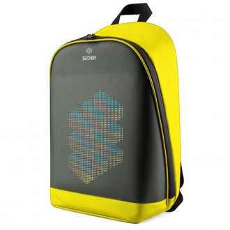 Рюкзак Sobi Pixel Plus SB9707 Yellow с LED экраном Рюкзак Pixel изготовлен произ. . фото 8