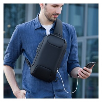 Сумка с одной лямкой Mark Ryden Mini Odyssey MR7116 Black Великолепный рюкзак с . . фото 5
