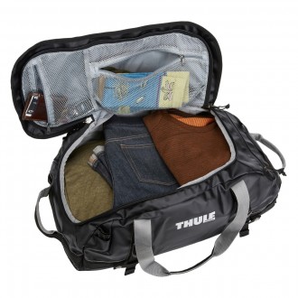 Прочная, всепогодная спортивная сумка со съемными ремнями рюкзака и большим угло. . фото 9