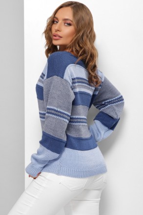 Жіночий светр у смужку
	✔️ Оплата на картку або наложенний платіж (оплата при от. . фото 4
