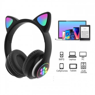 Наушники Bluetooth MDR CAT ear CAT ear VZV-23M 7805 обладают необычным, ярким и . . фото 12