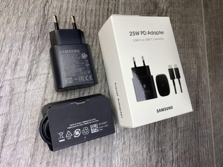 Зарядка с кабелем для Samsung EP-TA800 25Вт Быстрая Зарядка (Fast Charging)
- Бы. . фото 2