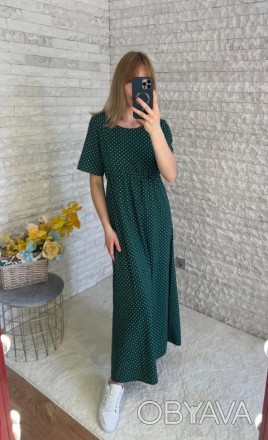 Женское легкое платье шелковый софт, размер 42-46, производство Украина. . фото 1