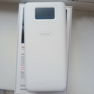 Зовнішній акумулятор Power Bank 40000mah Andowl Q-CD701 - з швидкою зарядкою (па. . фото 8