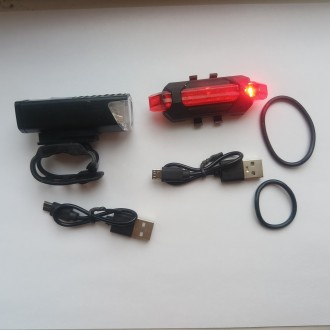 Компактные, бюджетные фонарики с аккумулятором и USB зарядкой (2 провода в компл. . фото 4