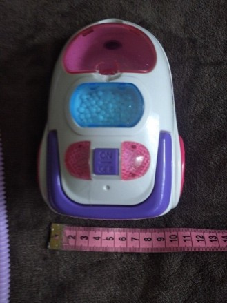 Игрушечный детский пылесос,детская бытовая техника в дом Барби.
Замеры на фото.. . фото 8