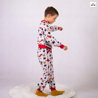 Детская пижама для мальчика подростковая теплая начес Бэтмен 36-42р
Супер новинк. . фото 4