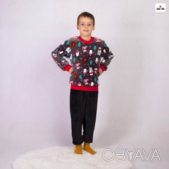 Пижама детская махровая теплая для мальчика 36-42 р.
Детская подростковая теплая. . фото 1