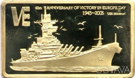 Малаві - Малави 5 квач, 2005 60 лет Победе - USS Missouri