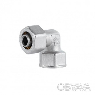 Уголок обжимной SD Plus 16х1/2" ВР SD156W1615 является фитингом для монтажа мета. . фото 1