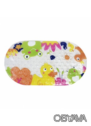 Для більш комфортного купання Вашого малюка допоможе антиковзаючий килимок у ван. . фото 1