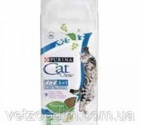 Cat Chow Feline 3 в 1 (Кет Чау Фелін) сухий корм для дорослих кішок з індичкою 1. Черкаси. фото 1 Cat Chow Feline 3 в 1 (Кет Чау Фелін) сухий корм для дорослих кішок з індичкою 1. Черкаси. фото 1