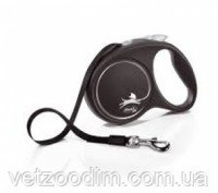 Flexi Black Design - Флексі Блек Дізайн - повідець-рулетка з тросом для собак
Ру. . фото 9