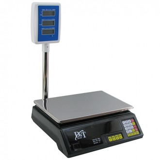Весы торговые Domotec DT-5053 электронные до 50 кг с дисплеем и подсветкой на ст. . фото 3