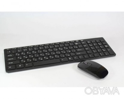 
Бездротова клавіатура KEYBOARD K-06 з мишкою / Набір для пк
Набір бездротова кл. . фото 1