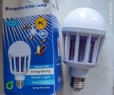 Rira лампа-убийца комаров светодиодная лампы переменного тока 220 В Домашнее осв. . фото 2