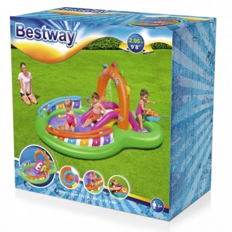 Запаліть цього літа з Bestway Sing 'n Splash Play Center! Діти можуть досліджува. . фото 4