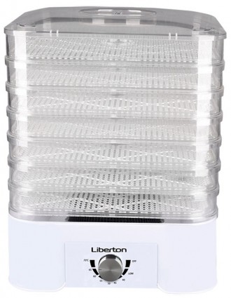 Сушарка для овочів та фруктів Liberton LFD-5526P 520 Вт. Київ. фото 1 Сушарка для овочів та фруктів Liberton LFD-5526P 520 Вт. Київ. фото 1