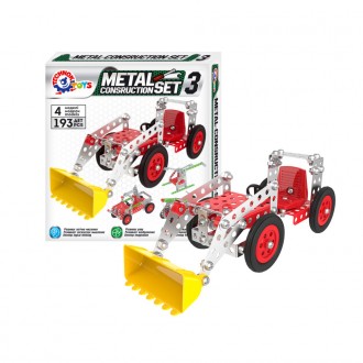 Іграшка "Конструктор металевий ТехноК" із серії принципово нових металевих конст. . фото 3