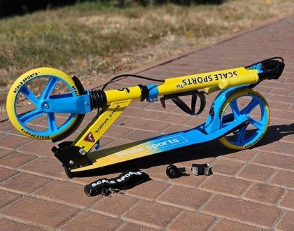 Детский двухколесный самокат от 5 лет 2023 года выпуска от бренда Scale Sports в. . фото 4