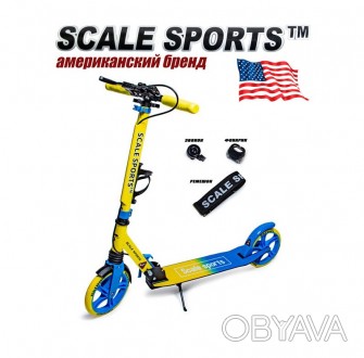 Дитячий двоколісний самокат від 5 років 2023 року випуску від бренда Scale Sport. . фото 1