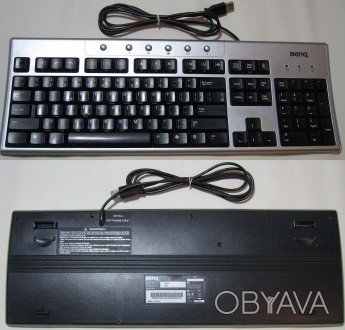 Пропоную Вашій увазі дві вживані клавіатури з розкладкою для чешської та словаць. . фото 1
