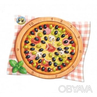 Сортер-рахунок Піца За допомогою такої кольорової математичної піци можна легко . . фото 1