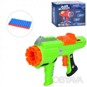 Игрушечный бластер Air Blaster Автомат игрушечный — это яркое и стильное и. . фото 1