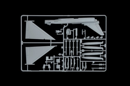Сборная модель многоцелевой истребитель EF 2000 THYPOON Проект "Еврофайтер", раз. . фото 4