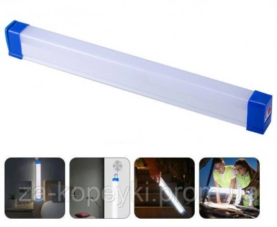 LED лампа аккумуляторная BK-500 может пригодиться как аварийный светильник при в. . фото 11