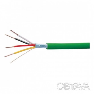 KNX-кабель 2х2х0.8 зелений, 500 м, Hager
Кабель TG018 застосовується для транспо. . фото 1