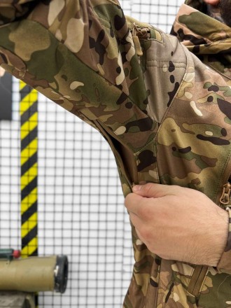 Тактична військова куртка армійська софтшелл весна-осінь softshell
Матеріал та с. . фото 2