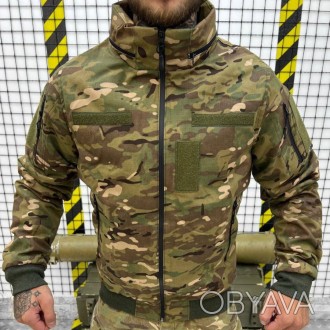 Мужская тактическая куртка военная мультикам зсу с капюшоном осень-зима