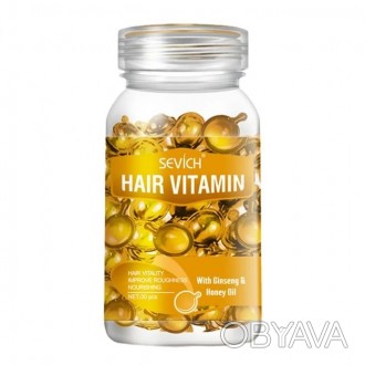 Капсули для живлення ламкого волосся Sevich Hair Vitamin повертають волоссю житт. . фото 1