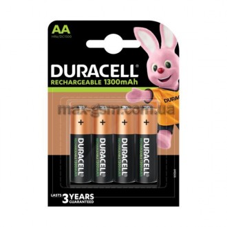 Акумулятор Duracell HR6 AA 1300mAh, 1x4шт.. Запоріжжя. фото 1 Акумулятор Duracell HR6 AA 1300mAh, 1x4шт.. Запоріжжя. фото 1