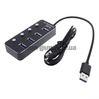USB-хаб Gembird UHB-U3P4P-01 (4xUSB3.0 port). Запорожье. фото 1 USB-хаб Gembird UHB-U3P4P-01 (4xUSB3.0 port). Запорожье. фото 1