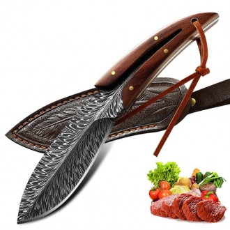 Туристический походный нож с кабурой на пояс.
Не складывается. Кожаная кабура с . . фото 10