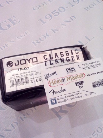 Гитарная педаль эффектов Joyo classic Flanger фленджер для электрогитары.
Качест. . фото 7