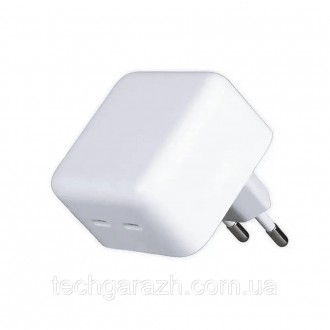 Купити Мережева зарядний пристрій (адаптер) для Apple iРhone A2246 2xPD / 35W wh. . фото 4