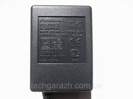 Мережевий зарядний пристрій, адаптер Panasonic PQLV200CE.
Адаптер (зарядний прис. . фото 4