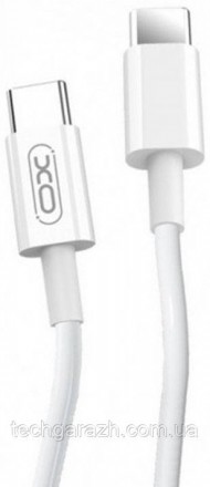Кабель USB PD XO NB124 USB Type-C - Type-C Cable White
USB-шнур XO NB124 USB Typ. . фото 3