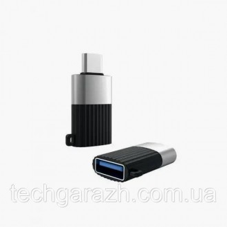 Перехідник OTG XO NB149F USB 2.0 to Type-C Чудова якість виготовлення Преміальни. . фото 2